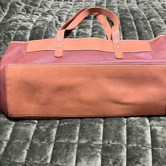 Fossil Brown and Tan Tote Bag - Picture 3 of 6